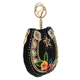Good Luck Beaded Horse Shoe Coin Purse/Key Fob ZGT-06011