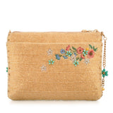 Mary Frances Iron Luck Beaded Horseshoe and Floral Crossbody Bag ZGT-06120