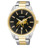 Citizen Quartz Gent's Two Tone Walking Horse Watch WAT-7983