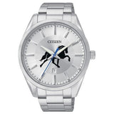 Citizen Quartz Gent's Silver Tone Walking Horse Watch WAT-7980