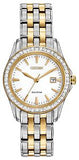 Citizen Eco-Drive Ladies Two Tone Walking Horse Watch WAT-08077