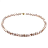 14K Freshwater Natural Pink Pearl Necklace  GPS-20120