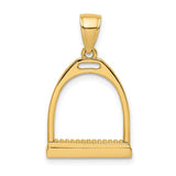 14k Yellow Gold Large Stirrup GCM-21885