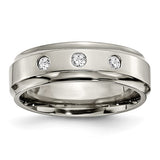 Titanium .20CTW Diamond Wedding Band GWB-21928