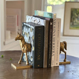 Gold Tone Horse Decorative Bookend Set ZGT-06109