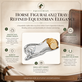 Arthur Court Horse Figural 6X12 Tray  SPG-05864