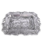Arthur Court Grazing Horses Parlor Tray SPG-05872