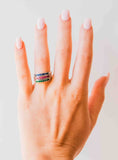Kelly Herd Interchangeable CZ Horseshoe Ring in Sterling Silver SCZ-10021