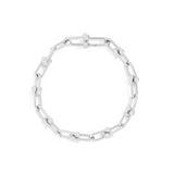 Stainless Steel Equestrian Link Chain Bracelet SSJ-13653