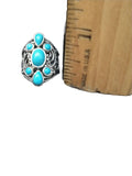 Sterling Silver Samuel B Sleeping Beauty Turquoise Ring DEJ-24463