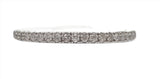14k White Gold .25 CTW Straight Diamond Wedding Band DWB-24523
