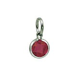 Mommy Chic Birthstone Charm Round - All Months