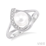 Pearl & Diamond Ring