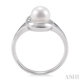 Pearl & Diamond Ring