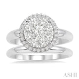 Lovebright Bridal Diamond Wedding Set