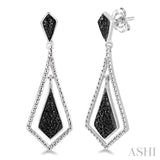 Silver Diamond Fashion Earrings