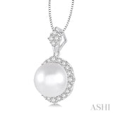 Pearl & Diamond Pendant