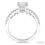 Semi-Mount Diamond Engagement Ring