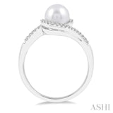 Pearl & Diamond Ring