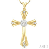 Lovebright Cross Diamond Fashion Pendant