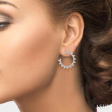 Diamond Hoop Fashion Earrings