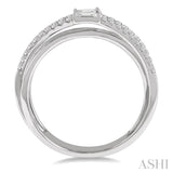 Diamond Fashion Open Ring