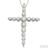 Journey Cross Diamond Pendant