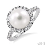 Pearl & Diamond Ring