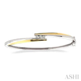 Channel Set Diamond Bangle