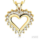 Heart Shape Diamond Fashion Pendant