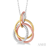 Circle Fashion Diamond Pendant