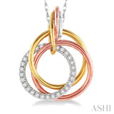 Circle Fashion Diamond Pendant