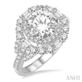 Semi-Mount Diamond Engagement Ring