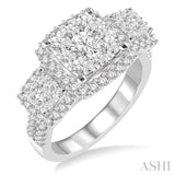 Lovebright Past Present & Future Diamond Ring