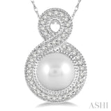 Pearl & Diamond Pendant