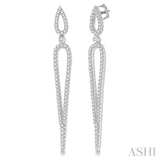 Diamond Long Earrings