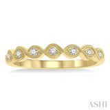 Stackable Light Weight Diamond Band