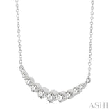 Diamond Smile Necklace