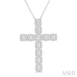 Lovebright Cross Diamond Pendant