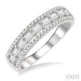 Baguette Diamond Fashion Band