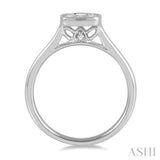 Bezel Set Diamond Ring