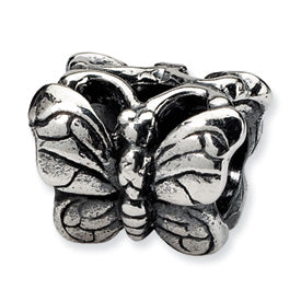 Sterling Silver Butterfly Reflections Bead REF-11778